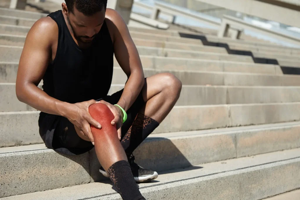 Example of knee injury treat by Ulverston Physio